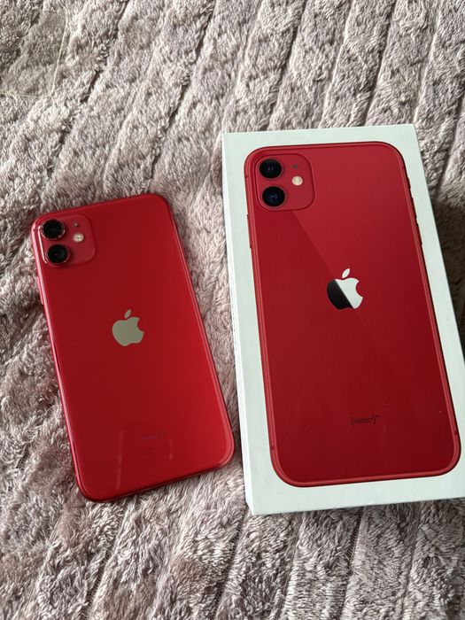 iPhone 11 Red 64 GB – bardzo dobry stan