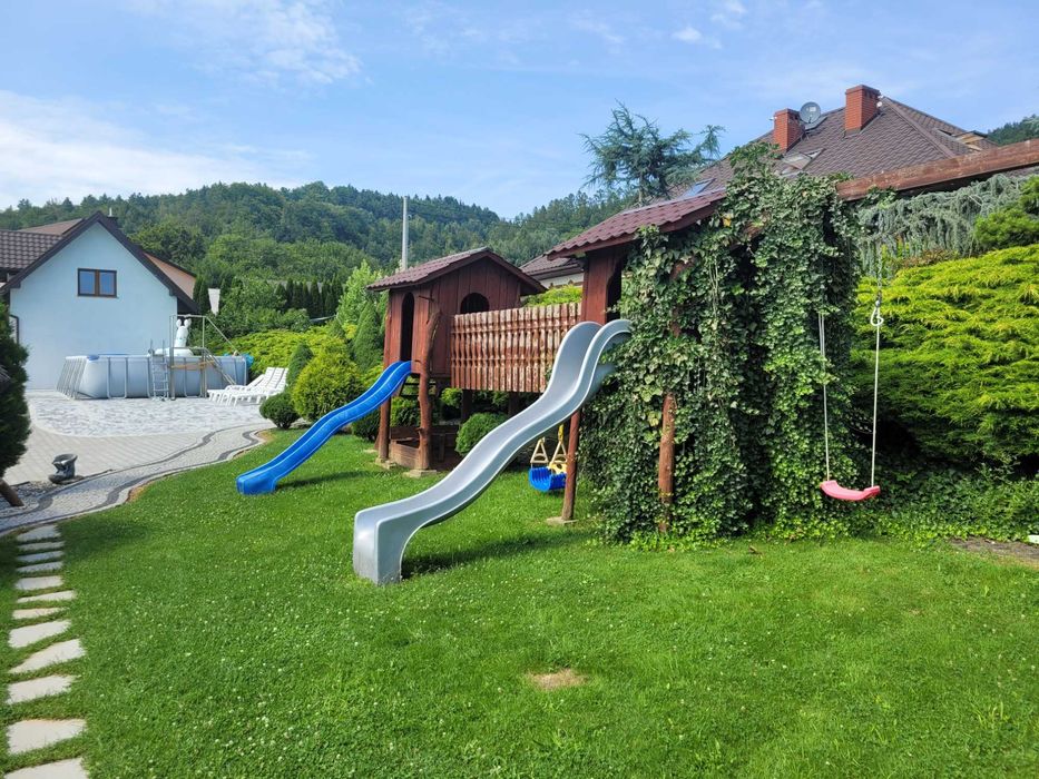 Noclegi pracownicze domek Krystuś Kłodne Męcina Limanowa wynajem.