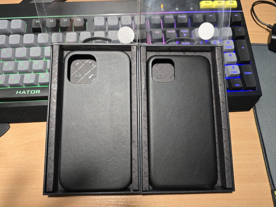 Чохол іСarer  шкіряний Iphone 11 pro max  іСarer кожа
