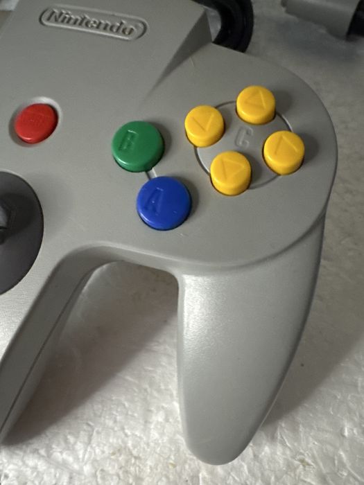 Kontroler pad do Nintendo 64 N64 - oryginalny NUS-005 - szary