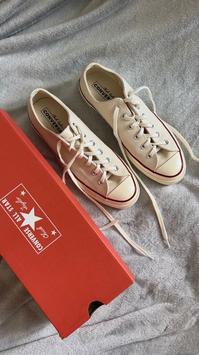 Кеди унісекс Converse chuck 70 ox 41 р молочноного кольору