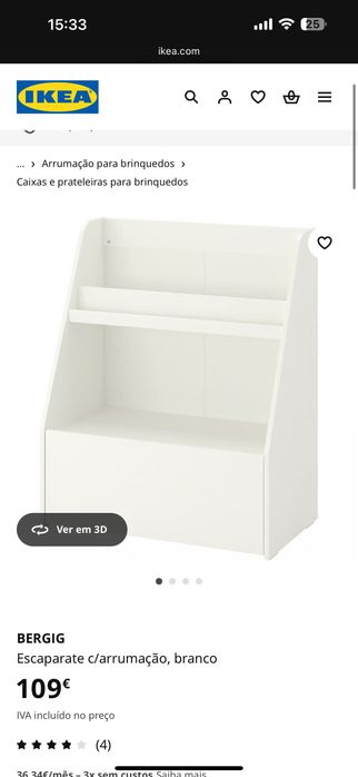 prateleiras e caixa de armazenamento