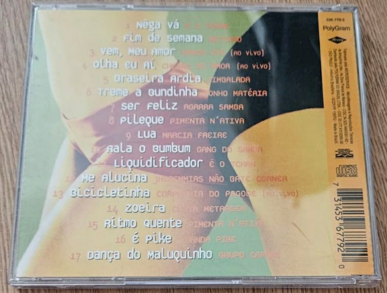 CD Compilation Axe Bahia 98 (Netinho, Banda Eva, É o Tchan, Cheiro de Amor)64285985494786121