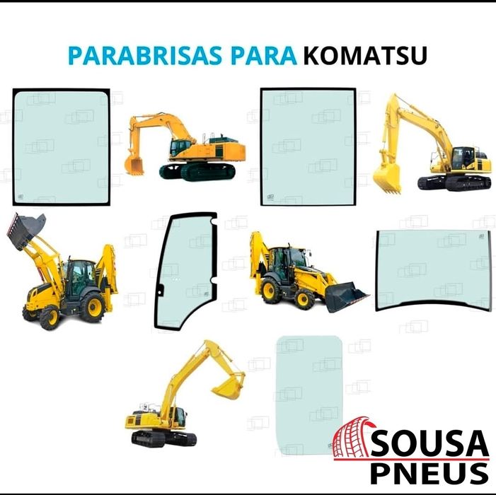 Vidros para maquinas agricolas e industriais