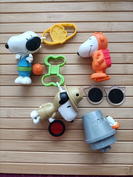 Lote 4 figuras Snoopy