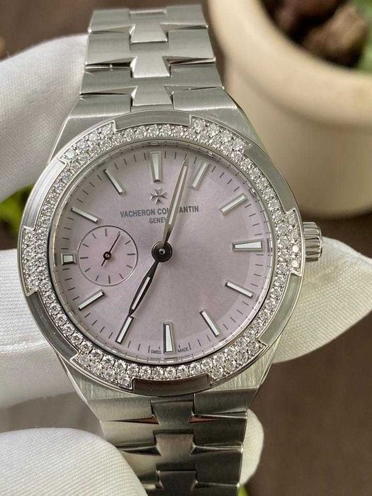 Vacheron Constantin Overseas 2305V stal diamenty 37 mm
