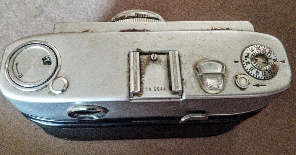 Vintige aparat Agfa Optima Camera