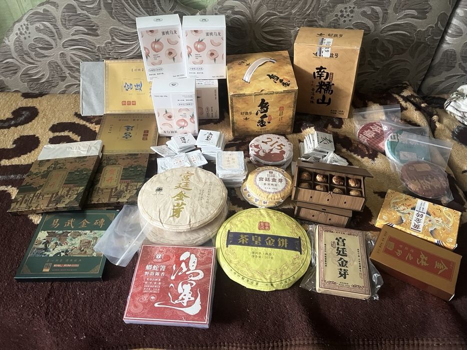 Чай, шу і шен пуер , гун тін