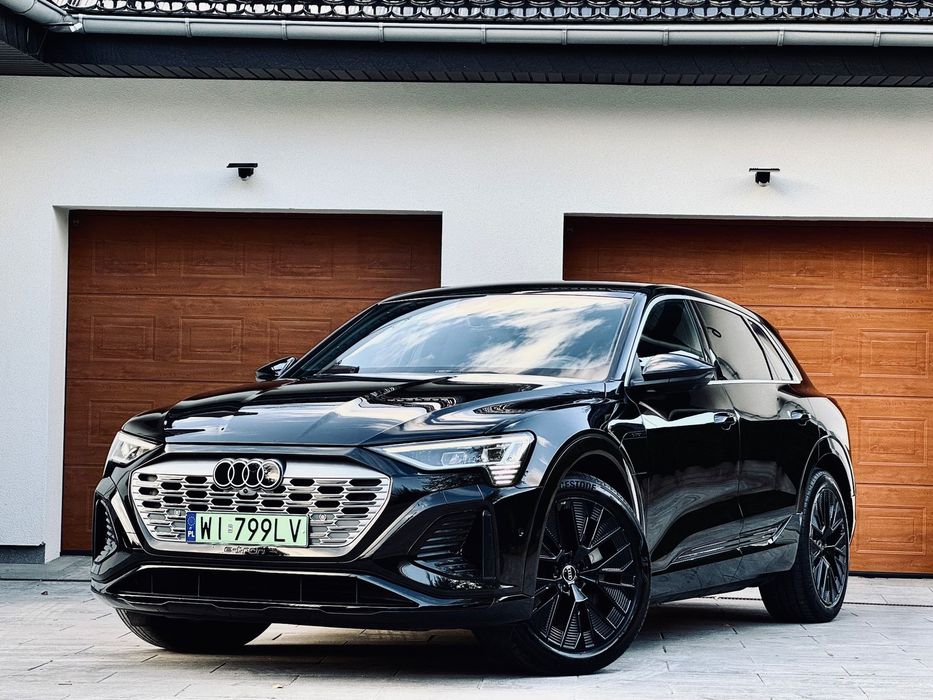Audi Q8 e-tron Q8 e-tron 55 114kWh Quattro S line, Gwarancja, SalonPL