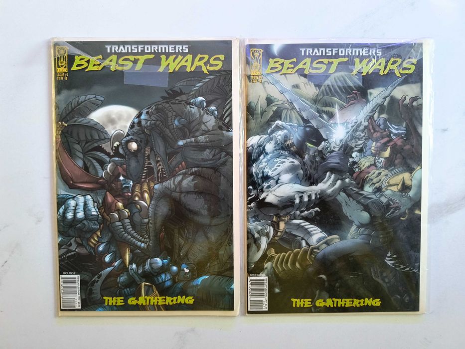 Transformers Beast Wars: The Gathering IDW 2006r. USA 4szt. KOMPLET