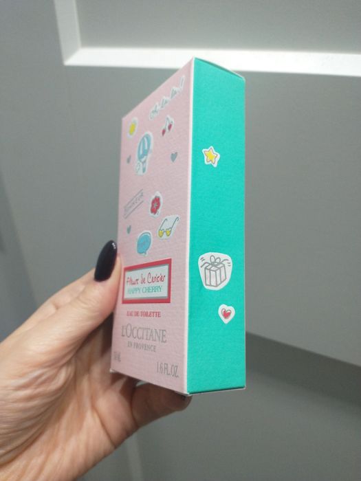 Nowe perfumy L'occitane fleurs de cerisier 50 ml happy cherry