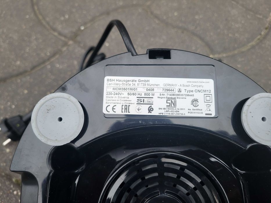 Robot kuchenny bosch cncm12