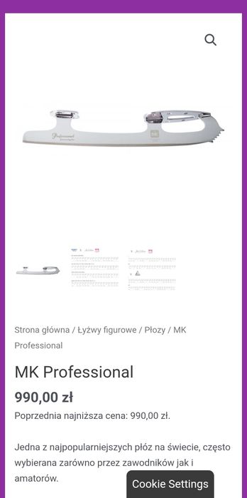 Łyżwy figurowe profesjonalne