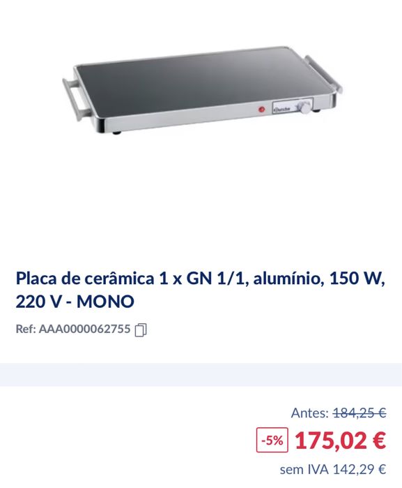 Placa de ceramica