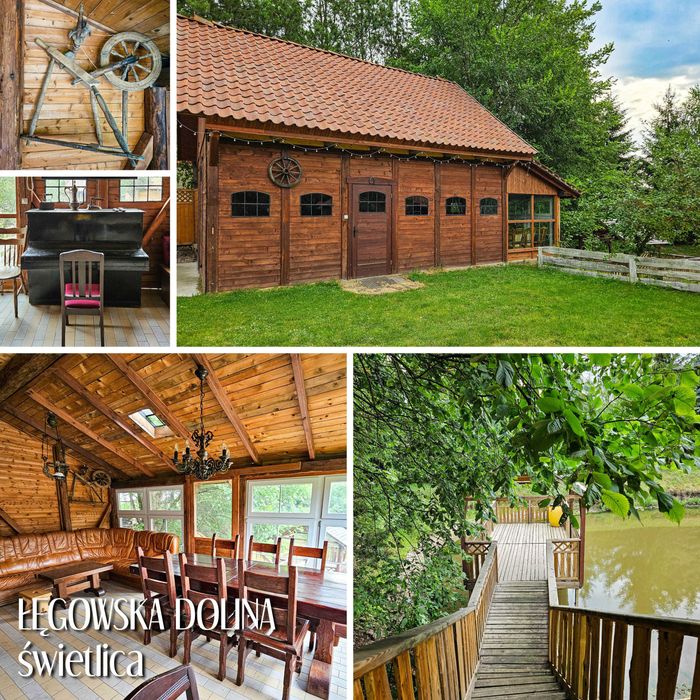 Łęgowska Dolina || Domki na Mazurach - PIĘKNE MIEJSCE!! okolice Olecka