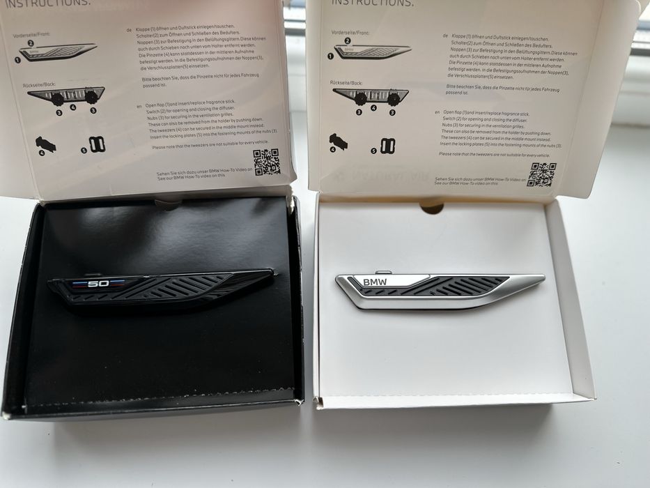 Ароматизатор BMW (тримач + пахучка)