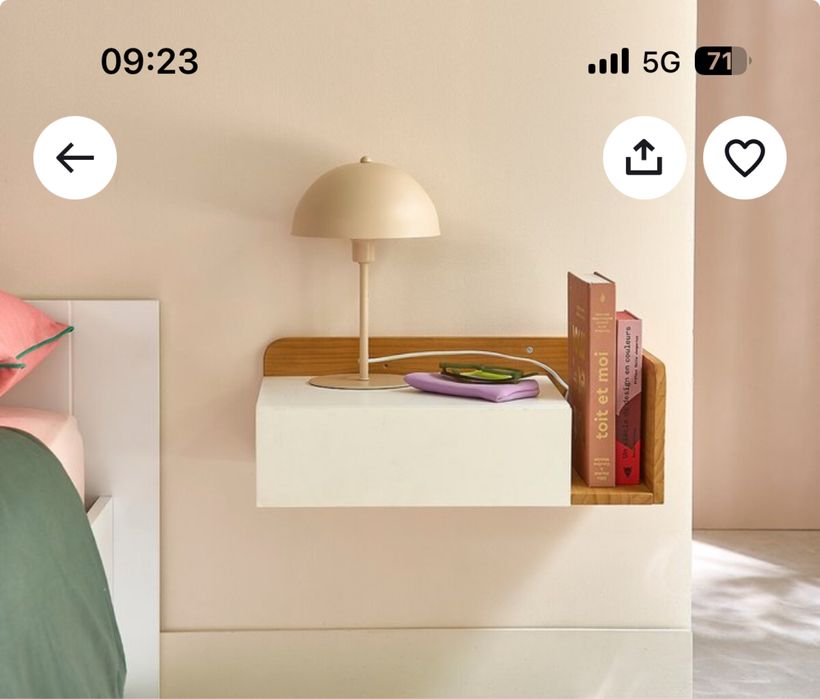 Conjuntos de duas mesas de cabeceira La Redoute