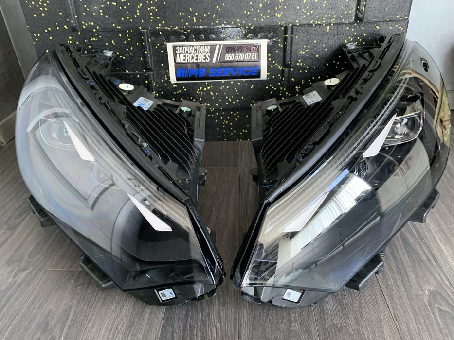Мерседес Eqe suv w294 фары фари Digital Light