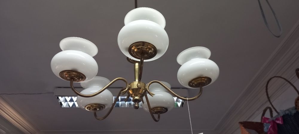 Candeeiro vintage em latão