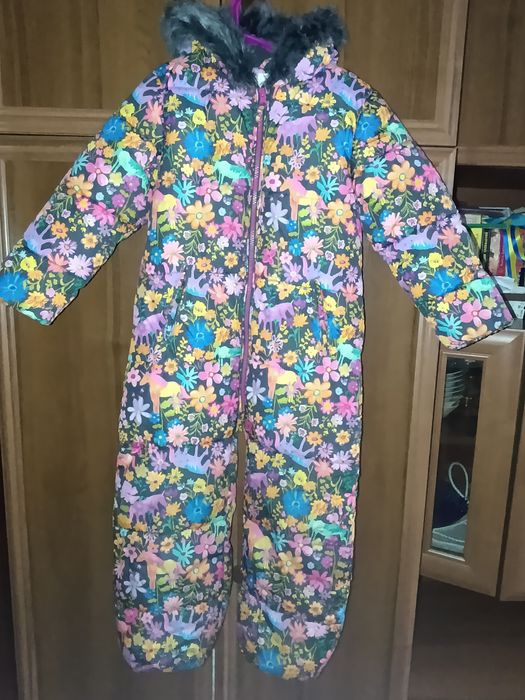 Зимовий комбінезон для дівчинки