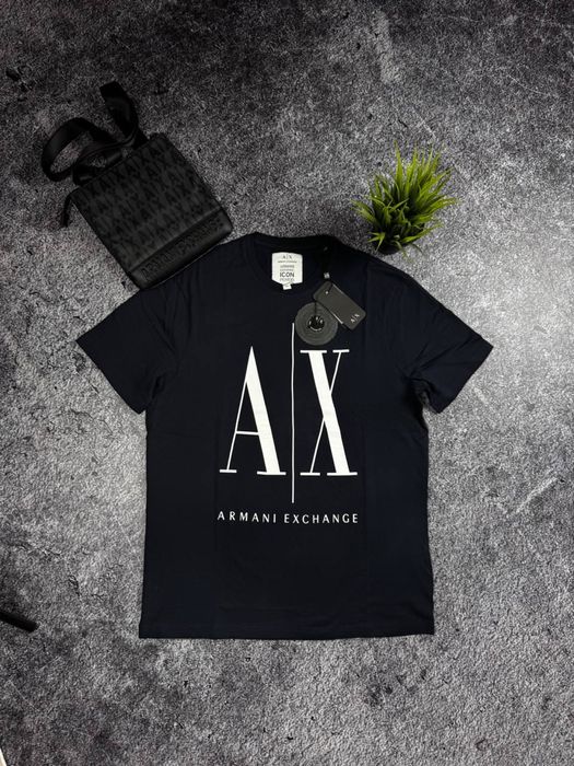ОРИГІНАЛ | Футболка Armani Exchange армани ea7 чоловіча мужская емпори