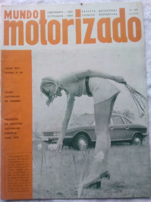 Revistas antigas Mundo Motorizado - Portes grátis