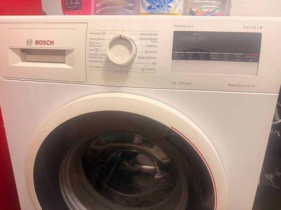 Máquina de lavar roupa Bosch