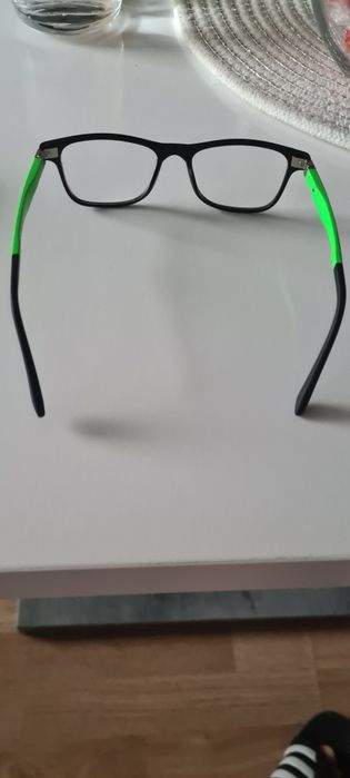 Okulary korekcyjne z nakładką