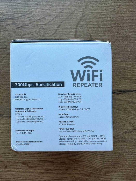 Wi-Fi ретранслятор Fenvi AC1200, усилитель сигнала 2.4/5 ГГц Новые!