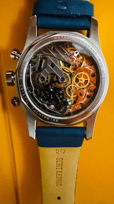 Zegarek mechaniczny chonograf „GULF”