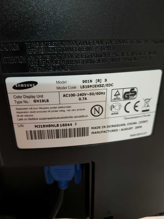 Monitor externo para PC - SAMSUNG
