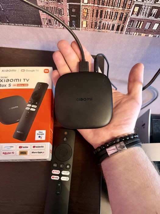 Медіаплеер Xiaomi Mi TV Box S 4K (3 версія)
