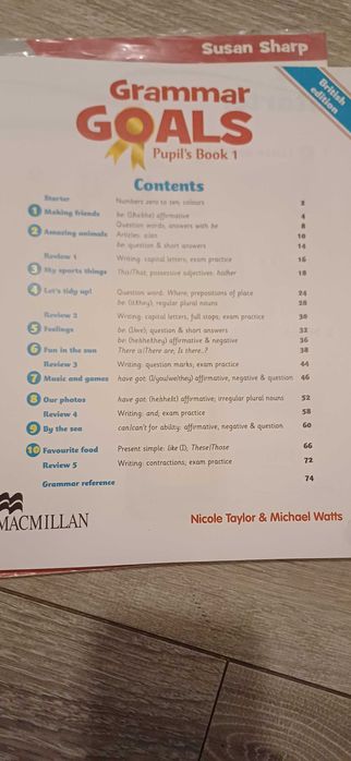Grammar Goals 1 Macmillan