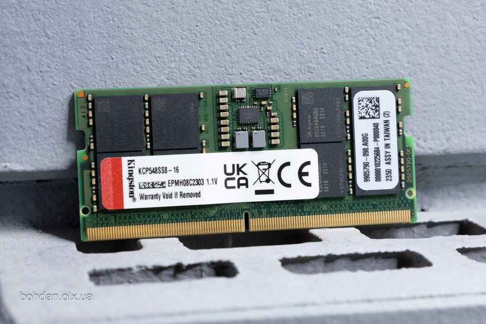 Kingston 16GB DDR5-4800 SODIMM (KCP548SS8-16)