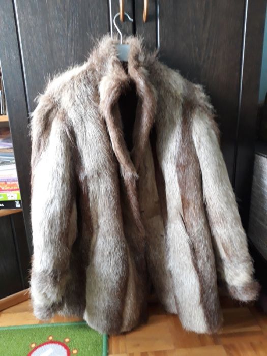 kurtka z nutrii brązowej roz 46/48