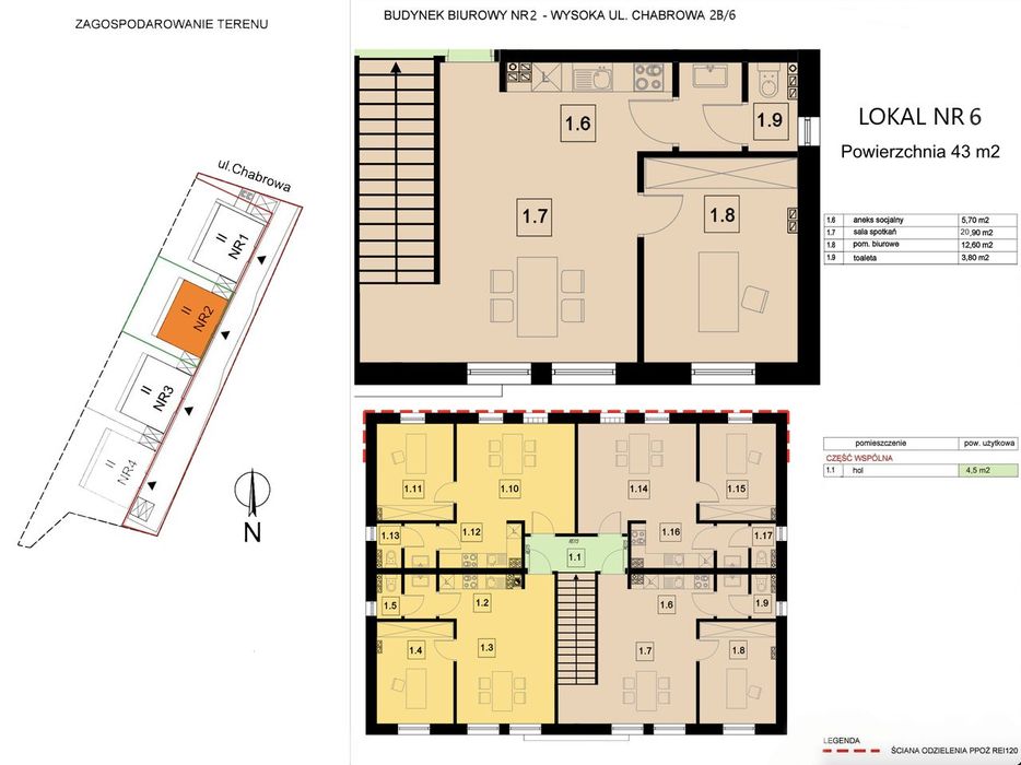 Nowoczesny lokal biurowo-usługowy 133 m2, Wysoka, DUŻY PARKING
