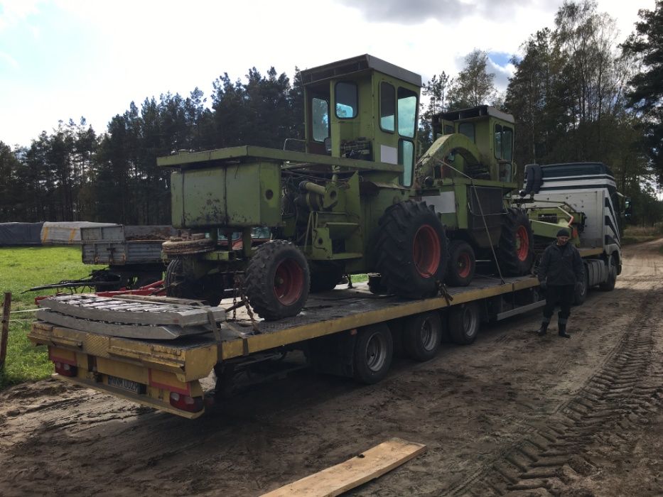 Transport niskopodwoziowy, niskopodwozie maszyn budowlanych rolniczych