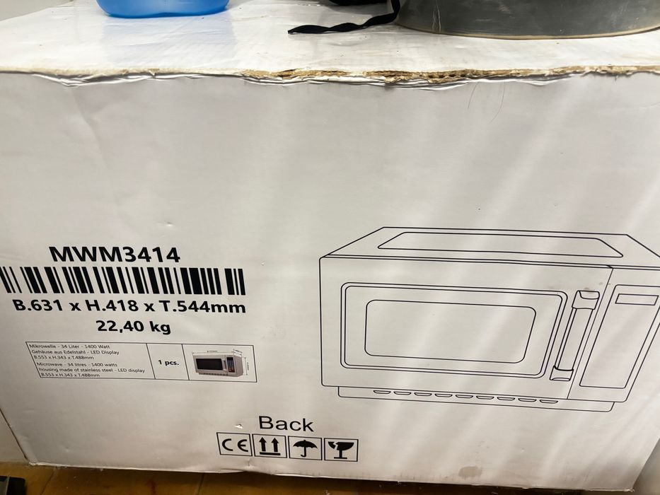 Micro ondas profissional NOVO na caixa
