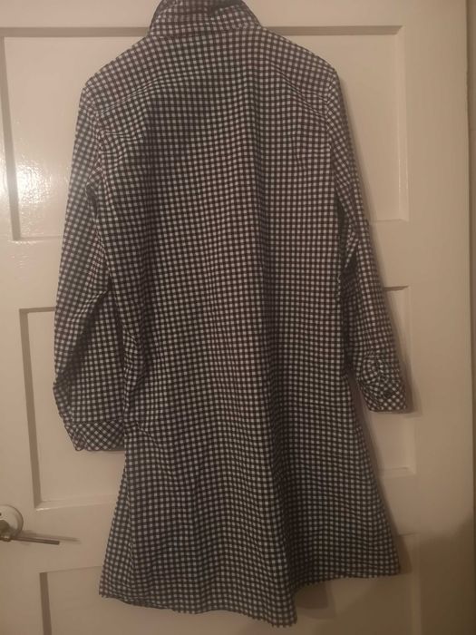Sukienka Koszulowa w kratę XL