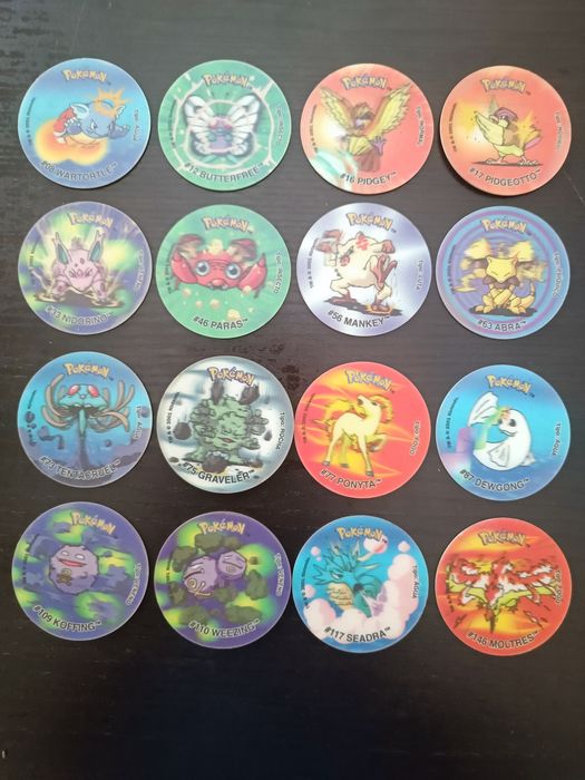 Tazos Pokémon attack 2