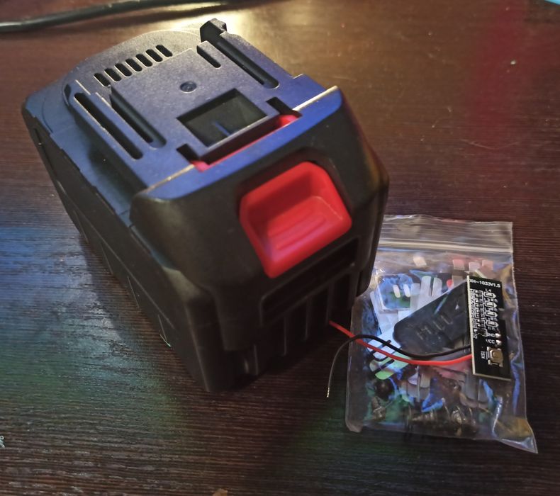 Корпус акумулятора по типу Makita 21В