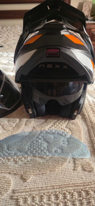 Capacete modular nexx carbono tamanho M