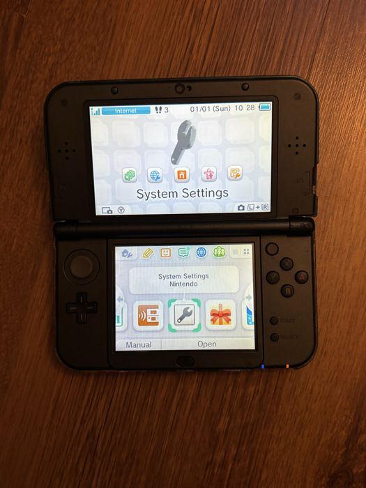 Zmodowane new nintendo 3ds xl