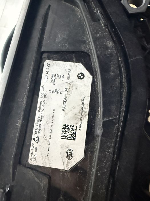 Фара ліва BMW iX (i20) Laser 5A6CEA5-04