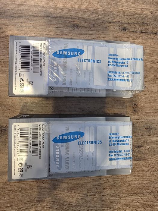 Okulary 3d Samsung Nowe 2 sztuki