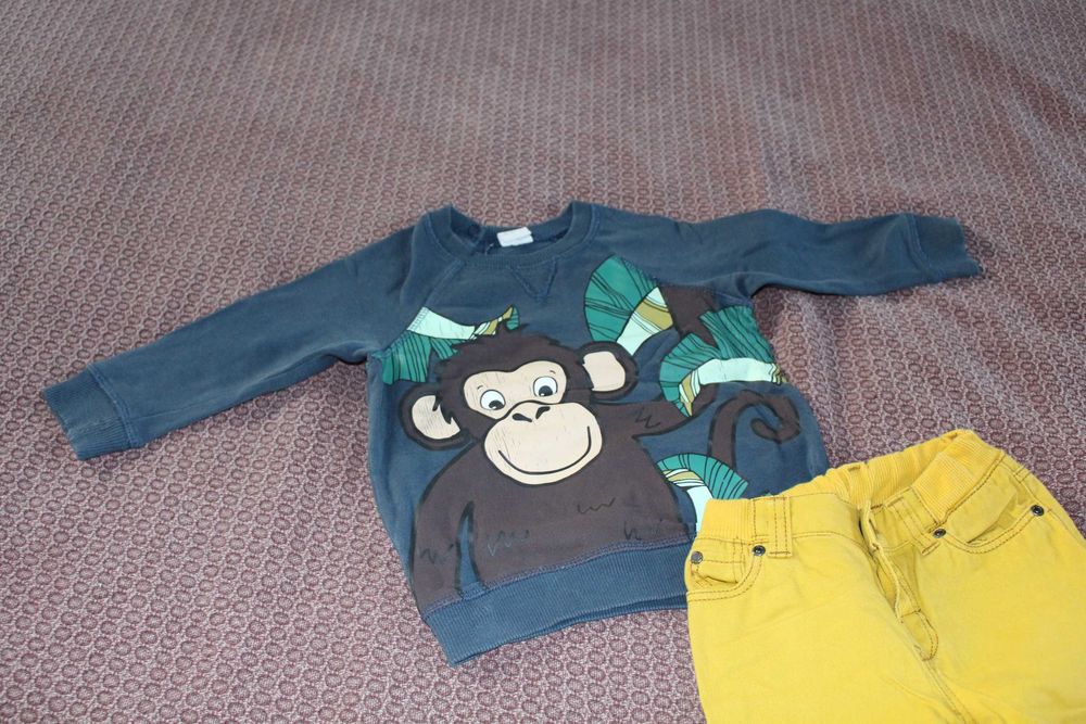 Bluza i spodenki H&M 74