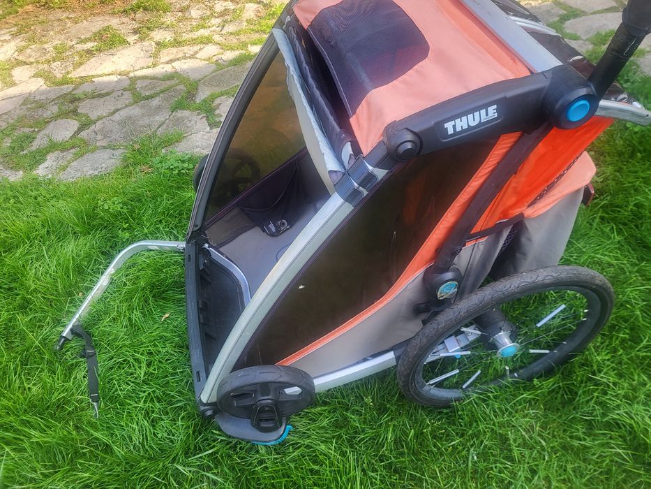 przyczepka thule cross dwuosobowa/ dla 2 dzieci