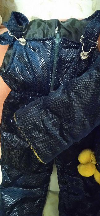 Теплий комбінезон та куртка/2-3 роки