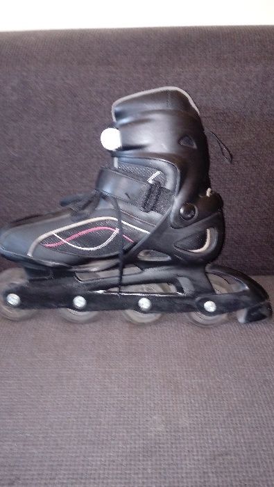 Patins em Linha e Saco de transporte