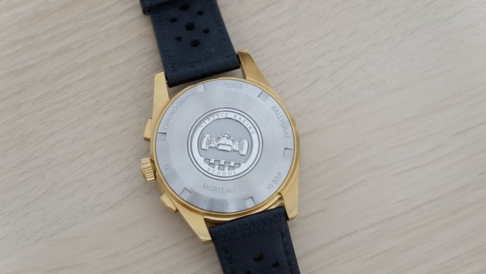 Yema Rallygraf II Classic Racing School Chronograph zegarek